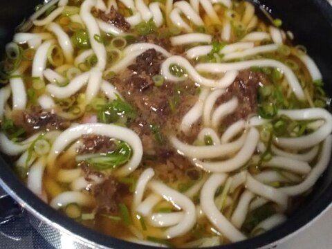 甘辛肉うどん